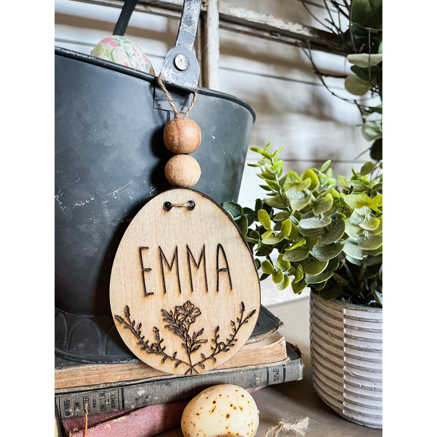 Easter Basket Name Tags