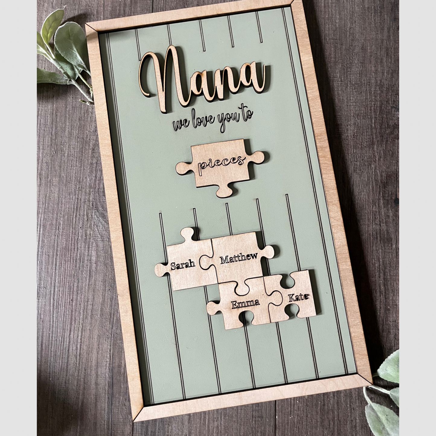 Mom Puzzle Sign Mother's Day Gift