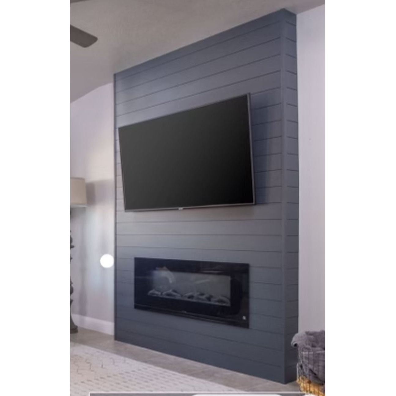 Custom Faux Fireplace