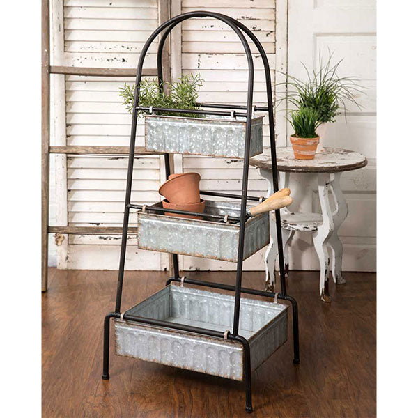 Three Tier Tall Floor Display