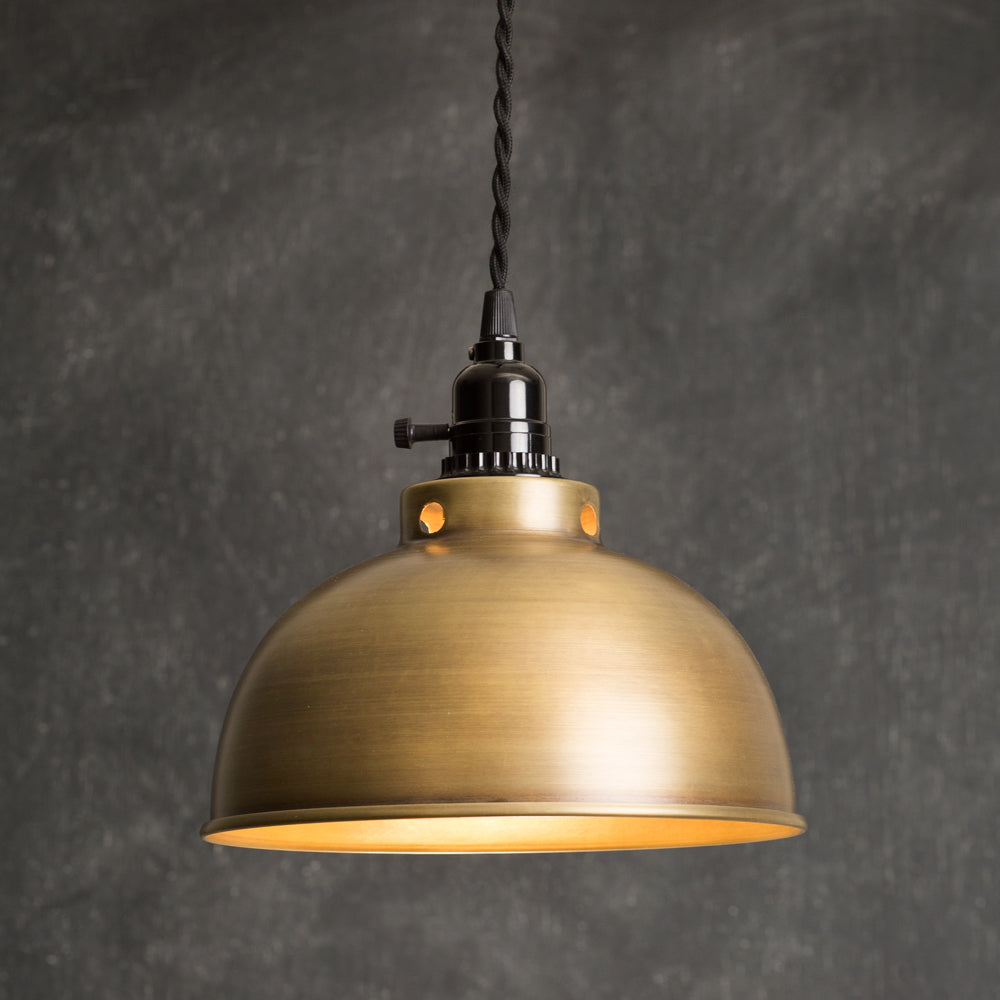 Colonial Tin Dome Pendant Lamp
