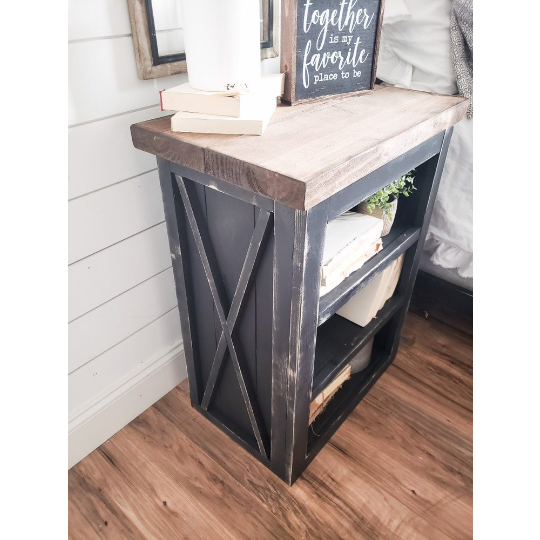 Milly Farmhouse night stand - Farmhouse Decor