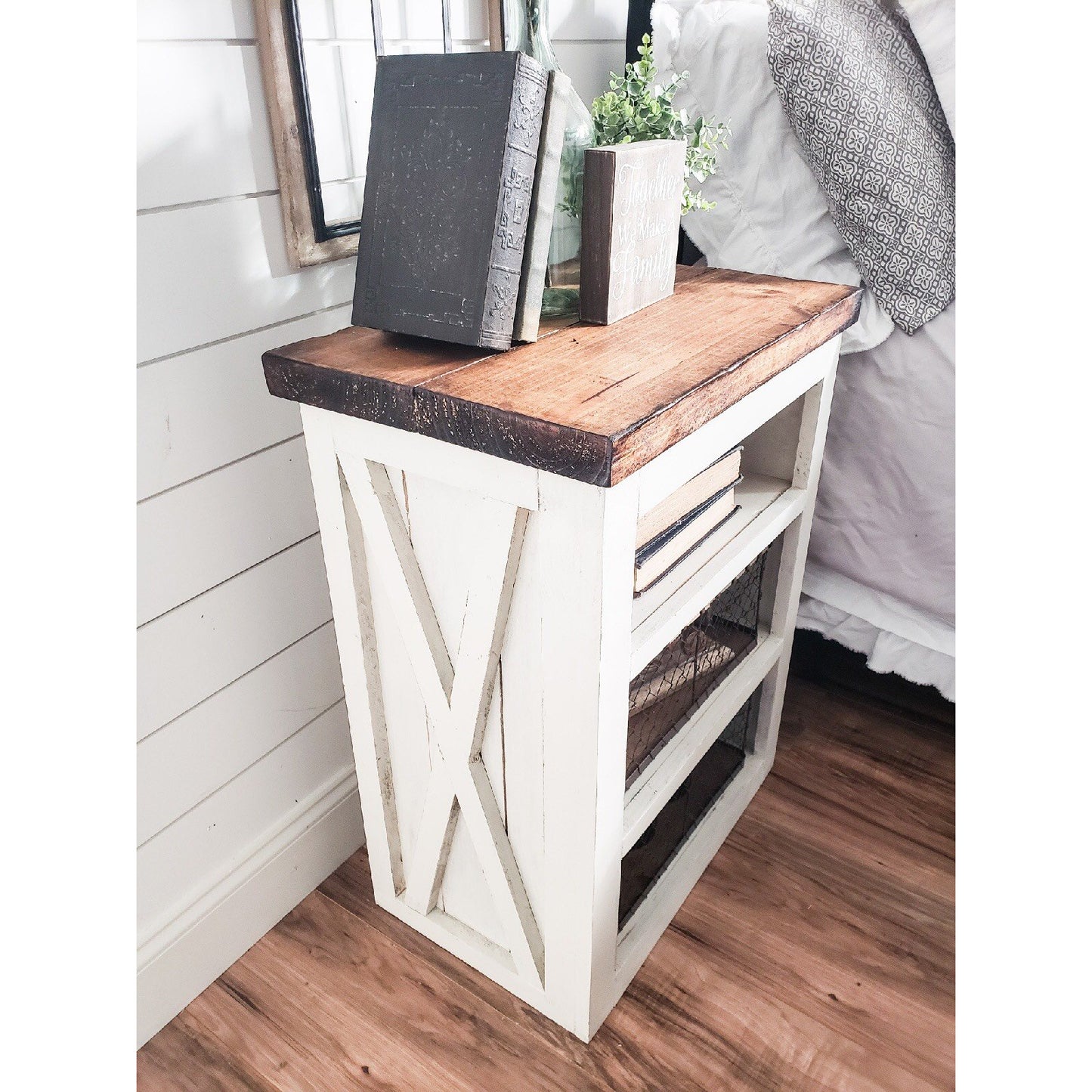 Ayla Farmhouse night stand - Farmhouse Decor