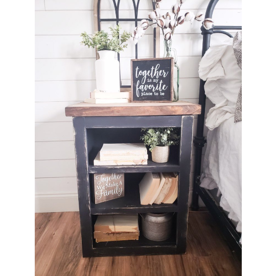 Milly Farmhouse night stand - Farmhouse Decor