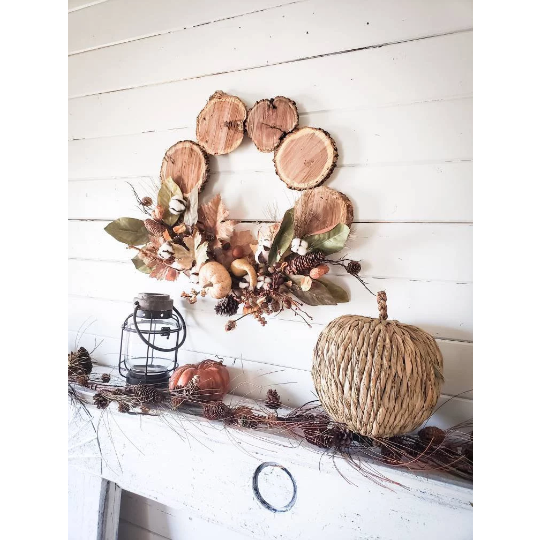 Savvy Farmhouse handmade wreaths, fall wreaths, wooden wreaths - Farmhouse Decor
