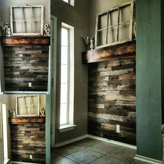 Zoe Reclaimed Wooden Planks, 25 Sq Ft+, DIY Crafts