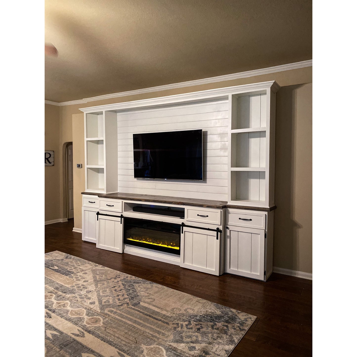 Adalee Farmhouse Entertainment Center