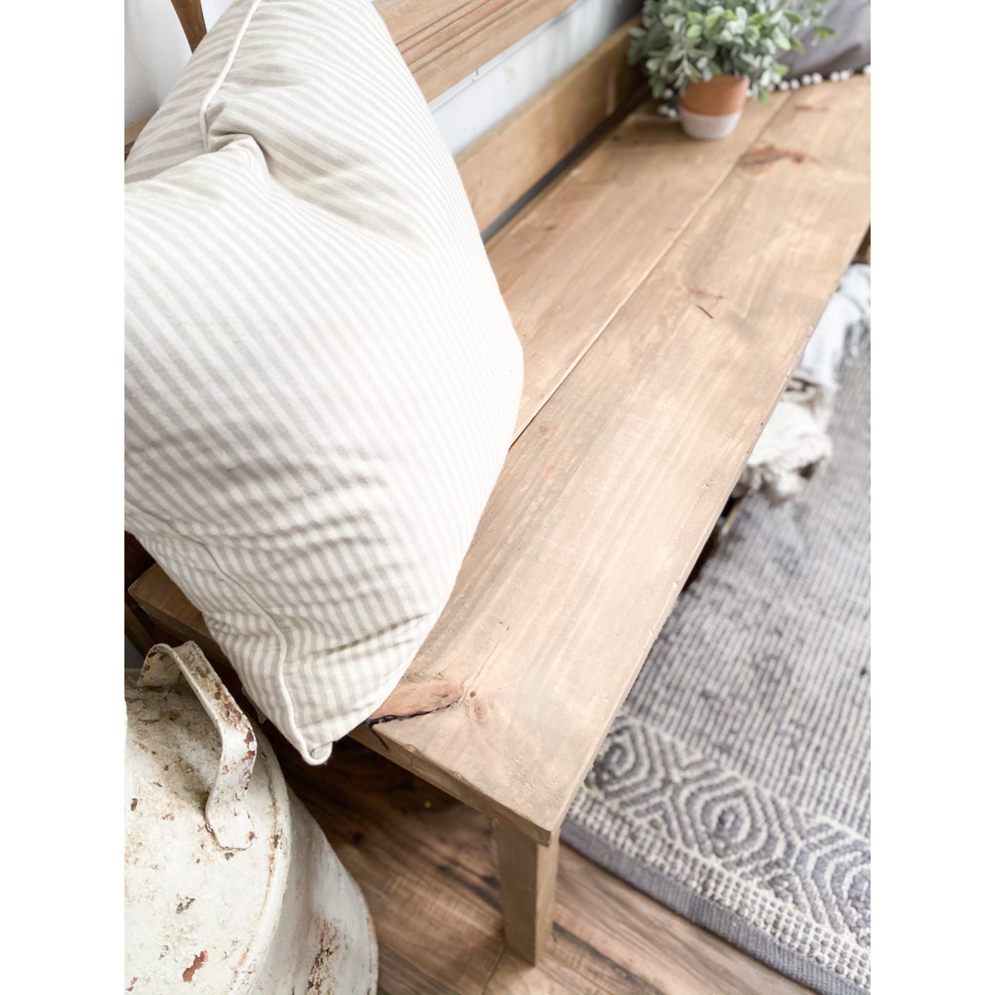 Vintage Farmhouse Bench