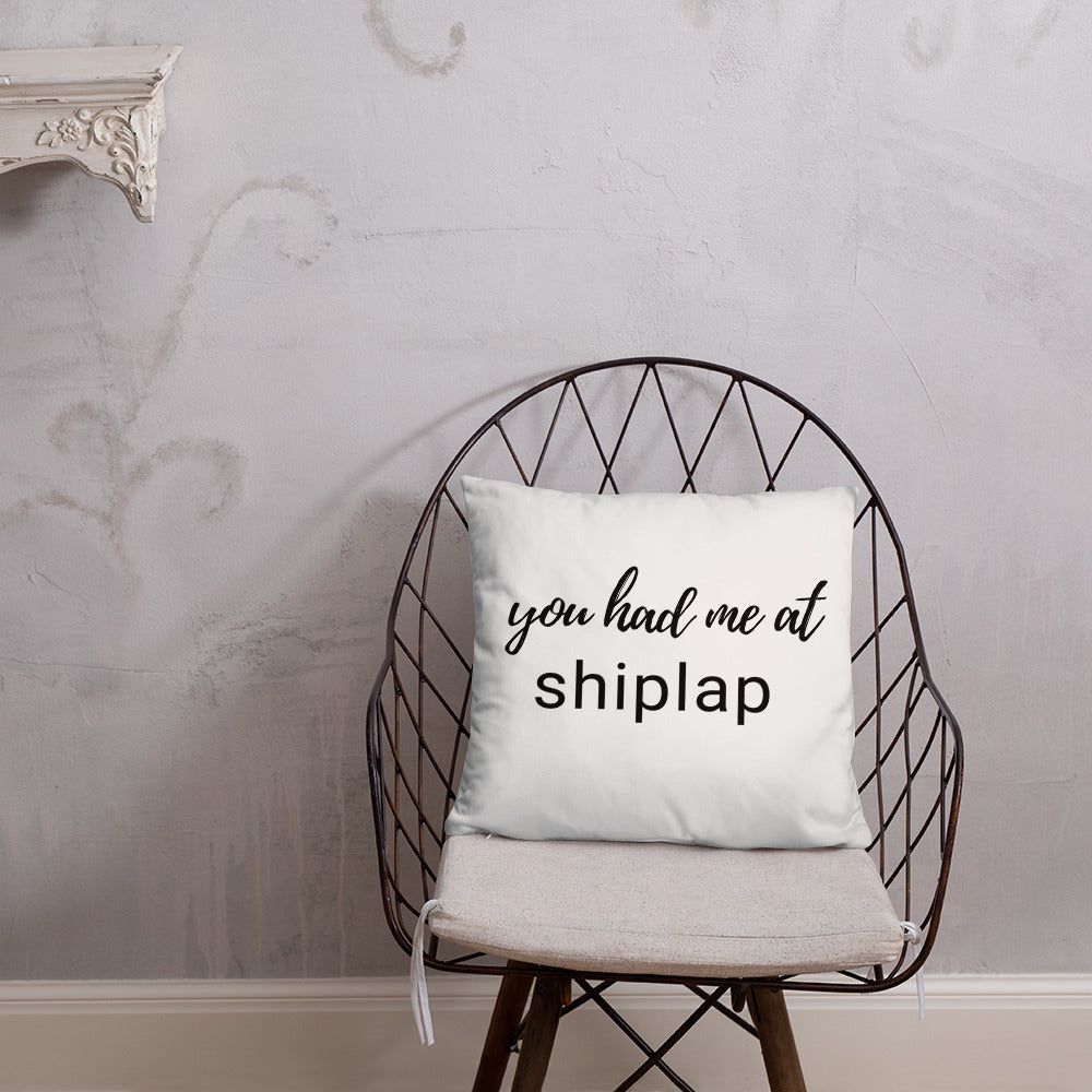 You Had Me at Shiplap Pillow - Farmhouse pillow - Farmhouse Decor - Farmhouse Pillows - Pillow Cover- Throw Pillow - Fixer Upper - Farmhouse - Farmhouse Decor