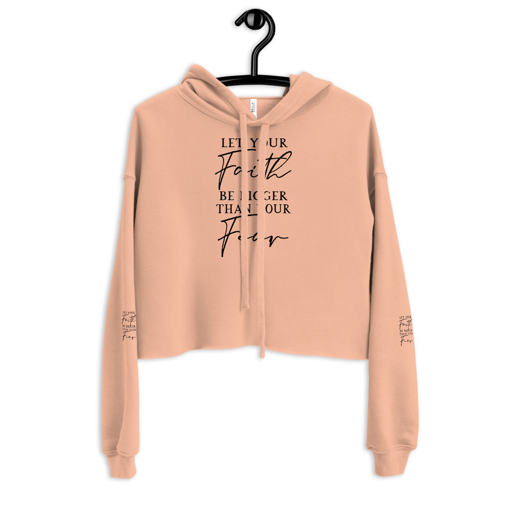 Womens Faith Crop Hoodie