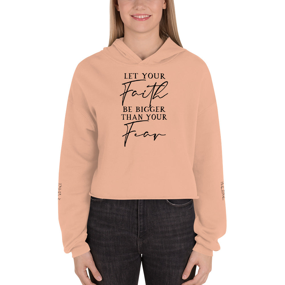 Womens Faith Crop Hoodie