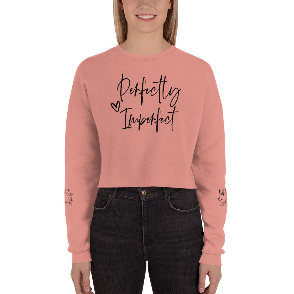 Perfectly Imperfect Crop Sweatshirt