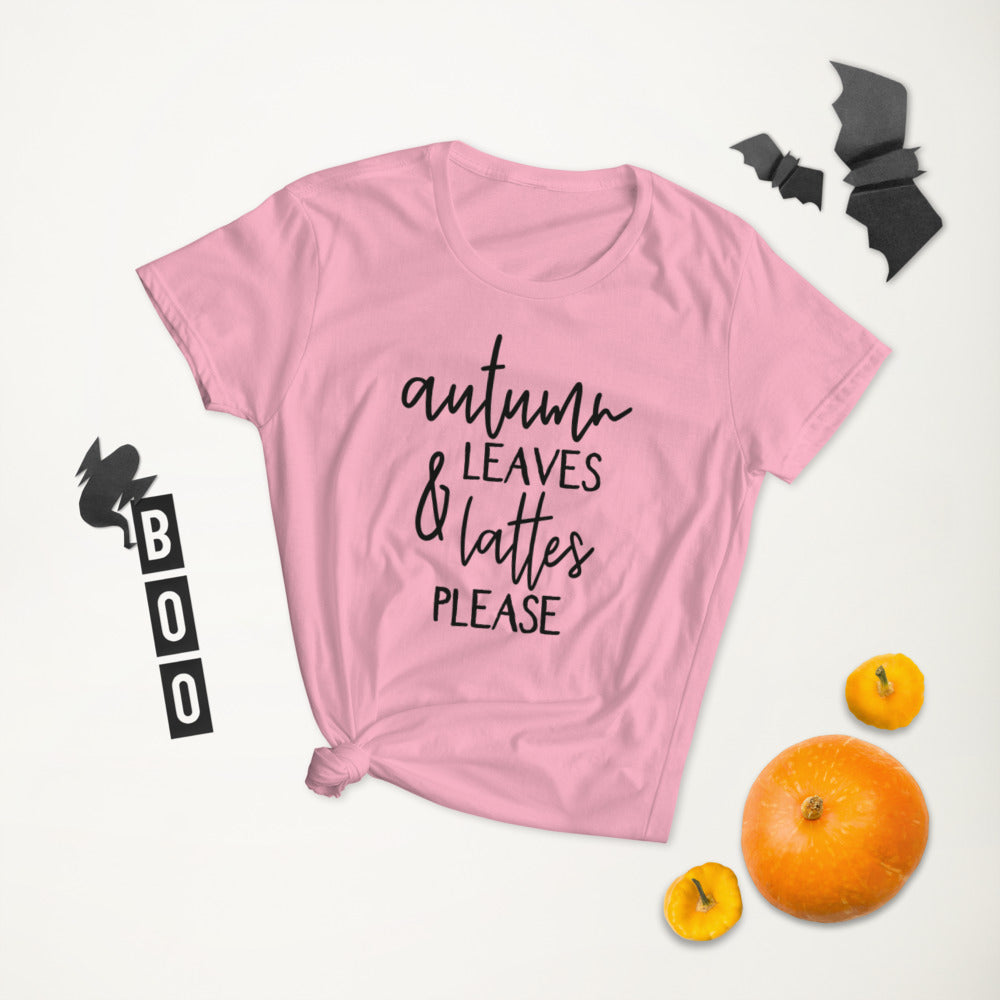 Autumn Leaves & Lattes T-Shirt