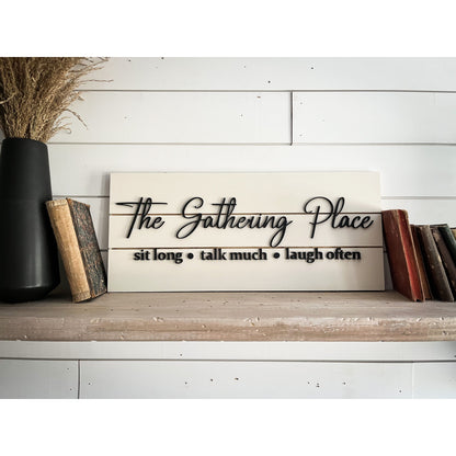 The Gathering Place Wall Sign