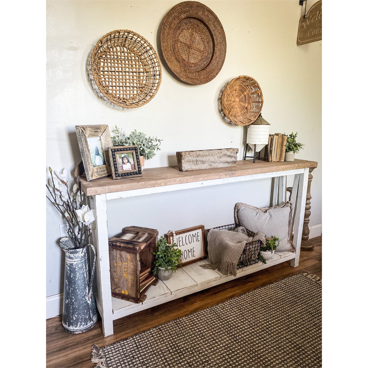 Farmhouse Entry table