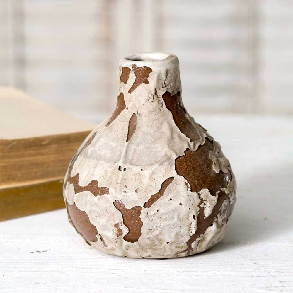 Ceramic Wildflower Vase - Farmhouse Decor