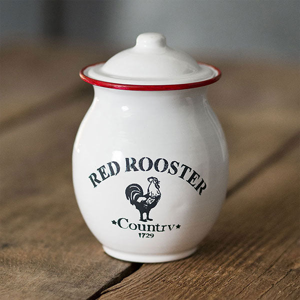 Red Rooster Canister
