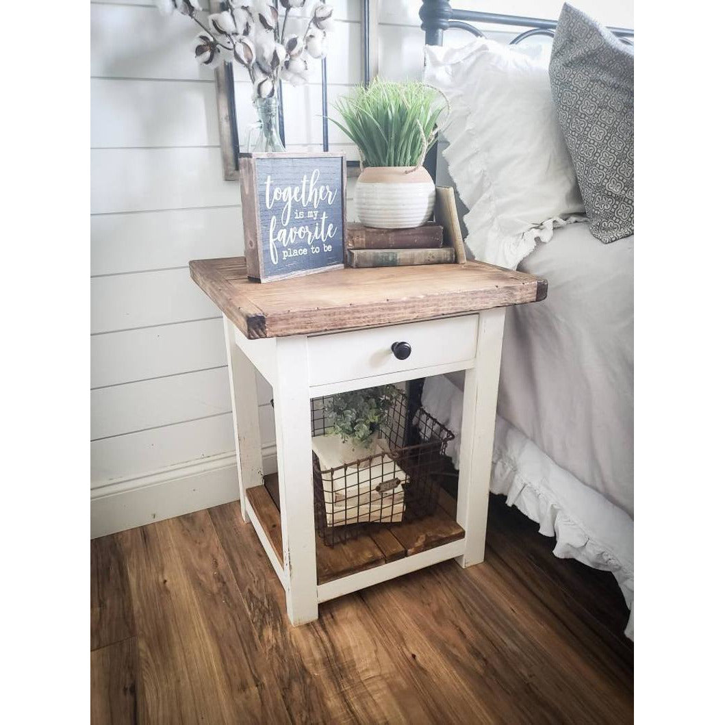 Athena Farmhouse nightstand