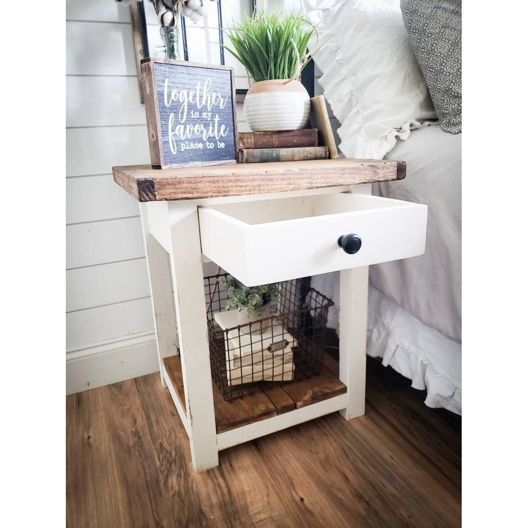 Athena Farmhouse nightstand