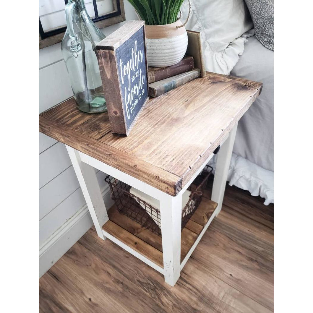 Athena Farmhouse nightstand