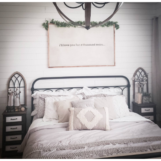 Custom Bedroom Wall Sign - Farmhouse Decor