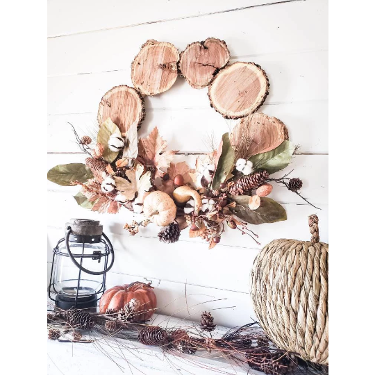 Savvy Farmhouse handmade wreaths, fall wreaths, wooden wreaths - Farmhouse Decor