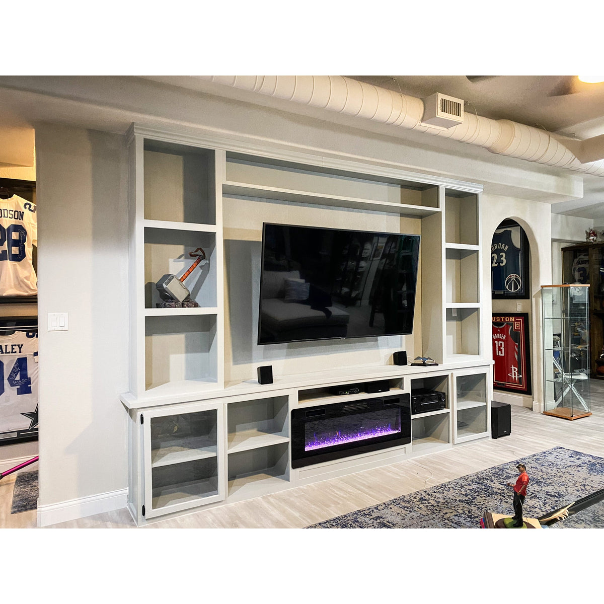 Adalee Farmhouse Entertainment Center – Savvy Farmhouse Design Co.