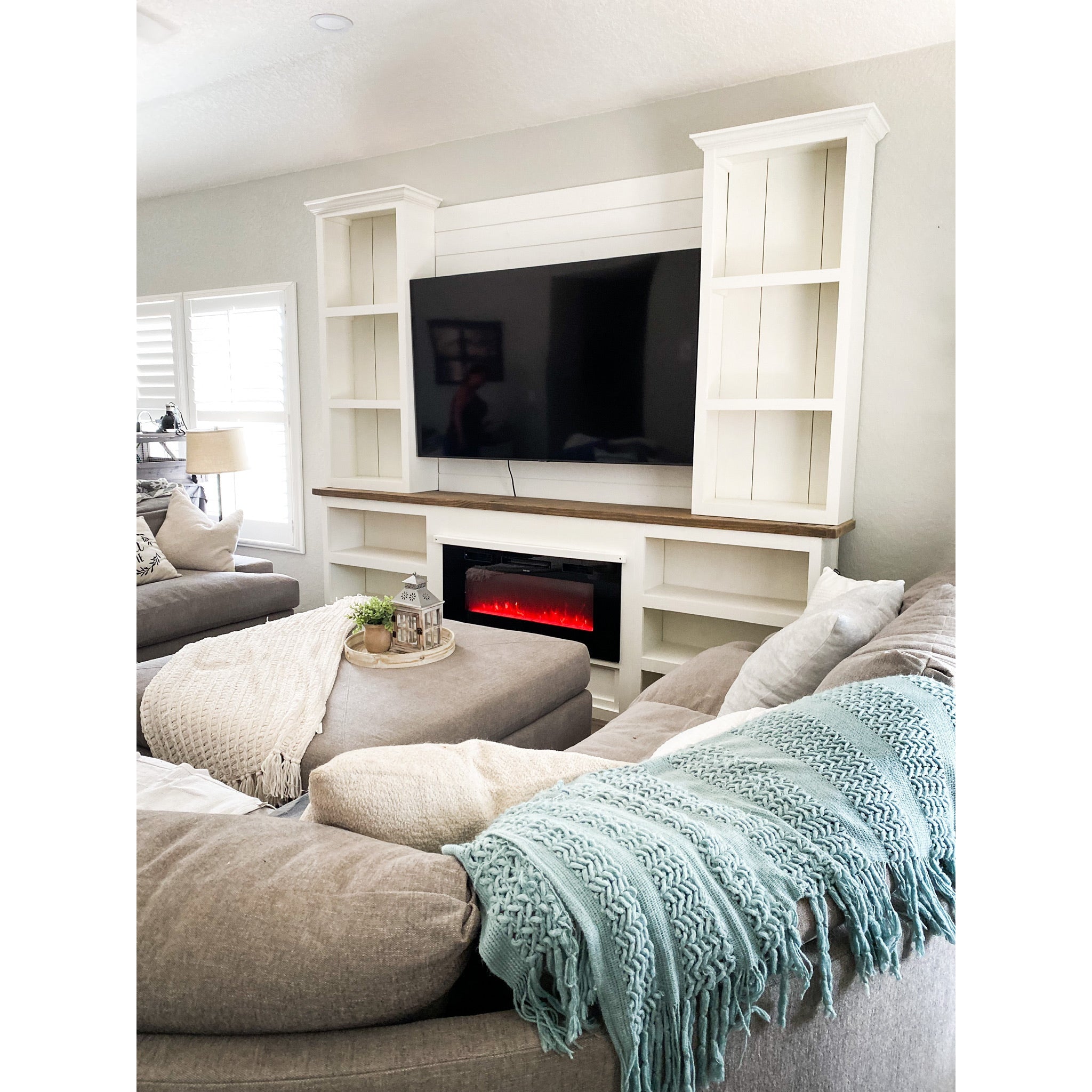 Adalee Farmhouse Entertainment Center – Savvy Farmhouse Design Co.