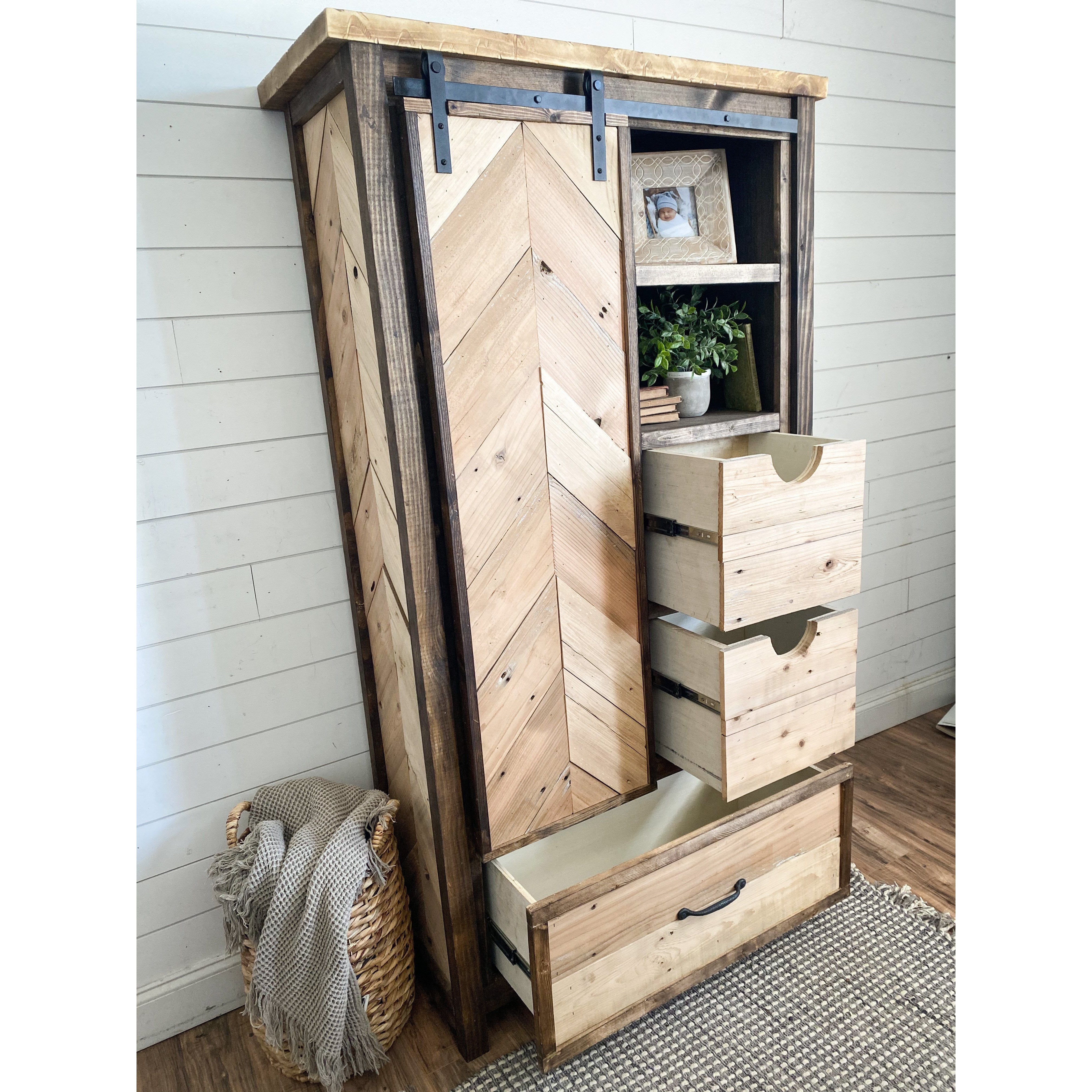 Farmhouse armoire store