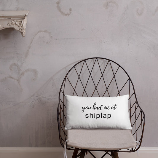 You Had Me at Shiplap Pillow - Farmhouse pillow - Farmhouse Decor - Farmhouse Pillows - Pillow Cover- Throw Pillow - Fixer Upper - Farmhouse - Farmhouse Decor