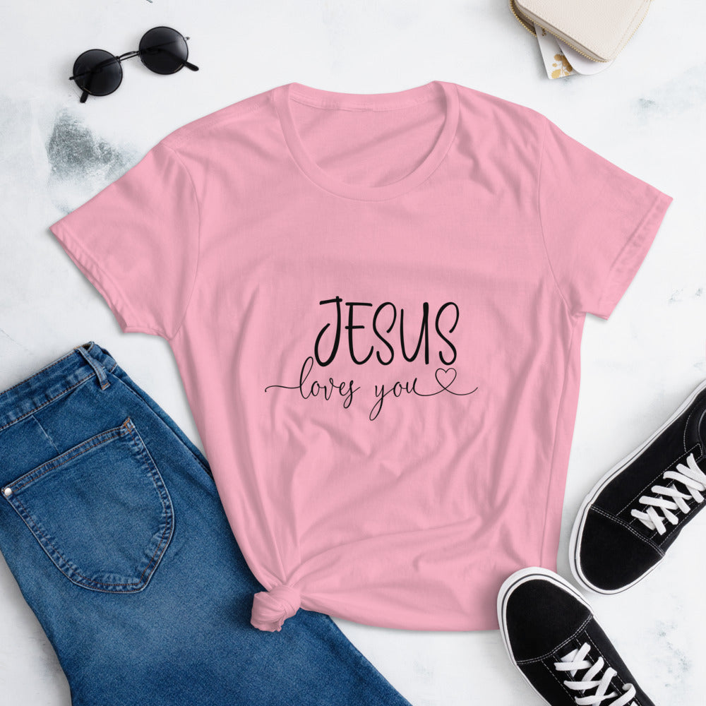 Jesus Loves You Women' T-Shirt