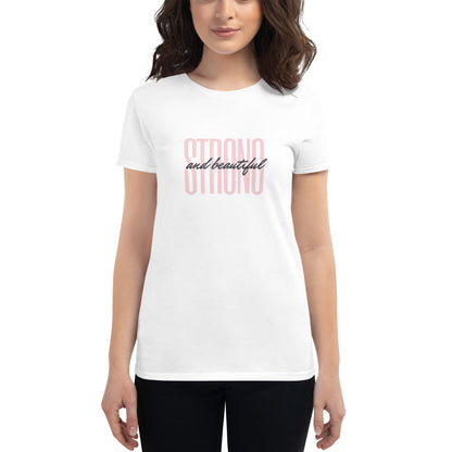 Strong & Beautiful Women's short sleeve t-shirt