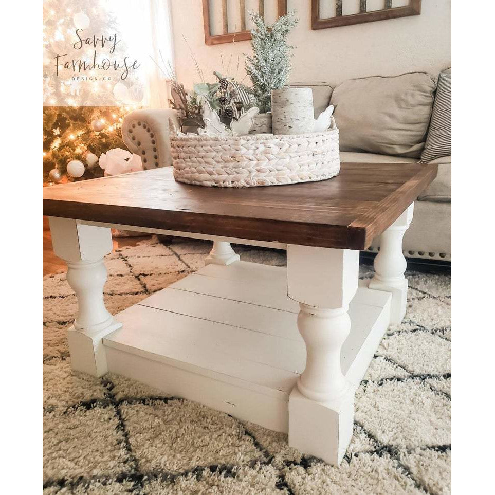 Farmhouse chic deals coffee table